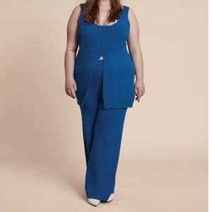 11 Honoré Sweater Set in Cerulean Blue